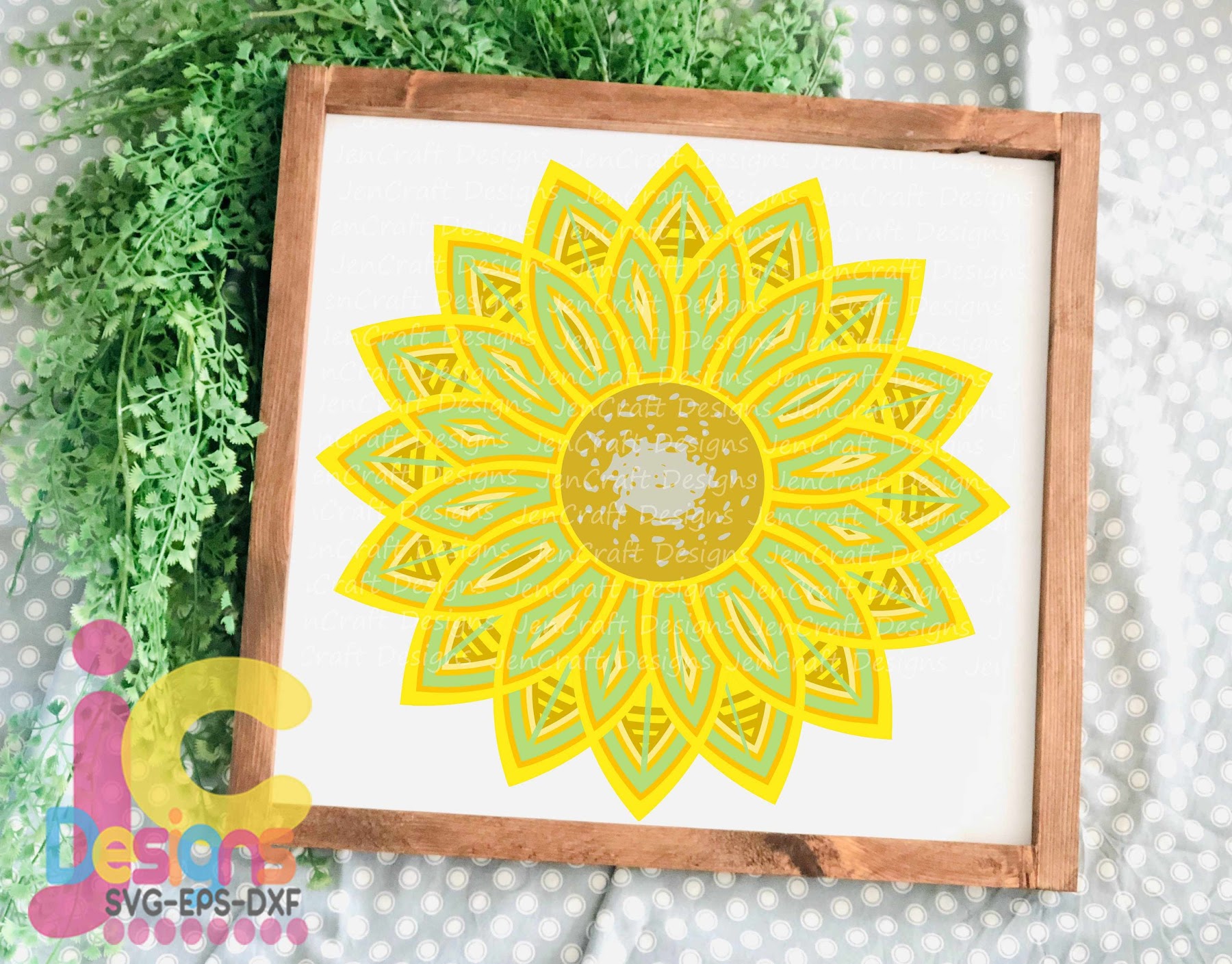 Download 2132 Sunflower 3D Layered Svg Free SVG PNG EPS DXF File for Cricut, Silhouette and Other Machine