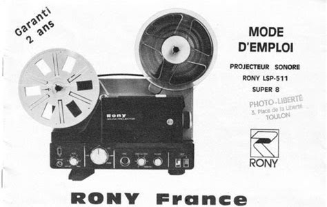Free Download rony lsp 511 francais Doc PDF