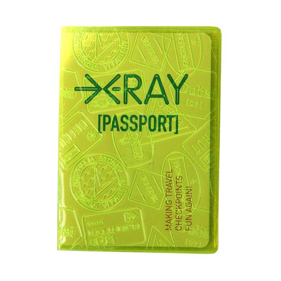 X-Ray Passport Holder - Yellow - Travel - Accessories