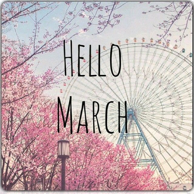 Hello March S And For