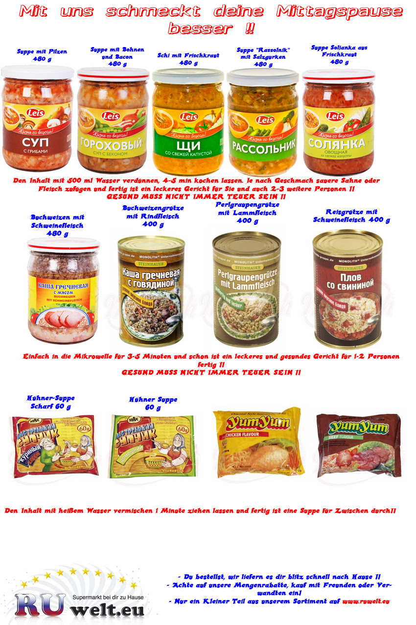 russisch lebensmittel