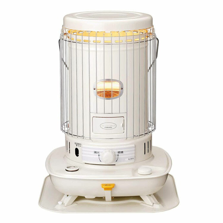 対流式 電池着火 対流式 対流型 ホワイト コロナ石油ストーブ Corona おしゃれ 電池着火 Sl 6619送料無料 日本製 灯油ストーブ 円筒型 ストーブ リビング ショップ 日本製 コロナ D 照明とインテリアの専門店 Akarie灯油ストーブ 対流式 電池着火 円筒型ストーブ