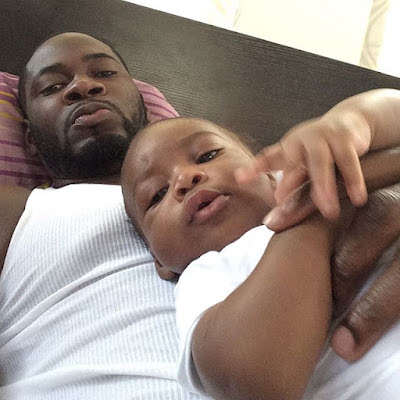 New Adorable Photo of Tiwa Savage's Husband & Son, Jamil