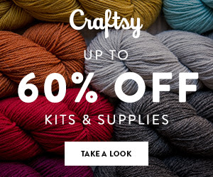 Up to 60% Off Quilt, Knit & Crochet Kits & Supplies at Craftsy.com 3/22-3/25/18 11:59pm MST.