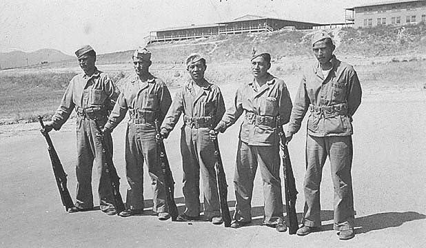 Photo of Navajo Code Talkers
