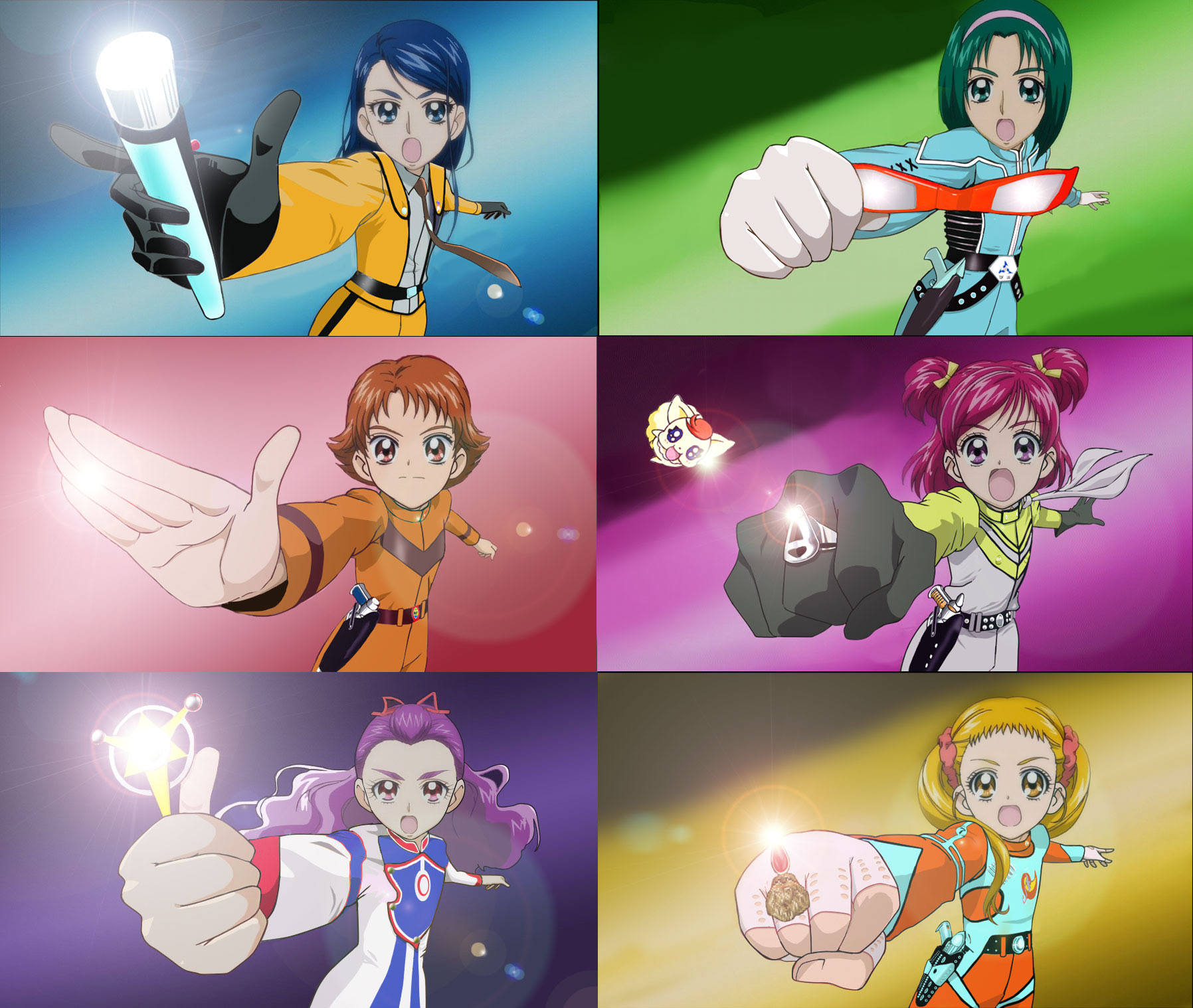 プリキュア５５５ネタで へのへのもへじの不定期日記