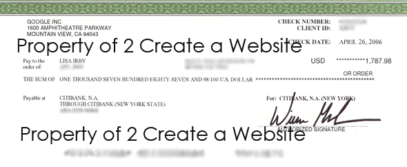 google adsense earnings check