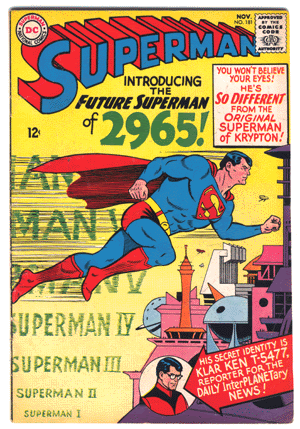 The FUTURE SUPERMAN of 2965! - Page 0 - by Edmond Hamilton and Curt Swan