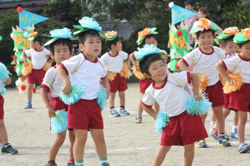 運動会 ありがとうございました 宇佐こども園