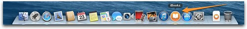 iBooks on Dock