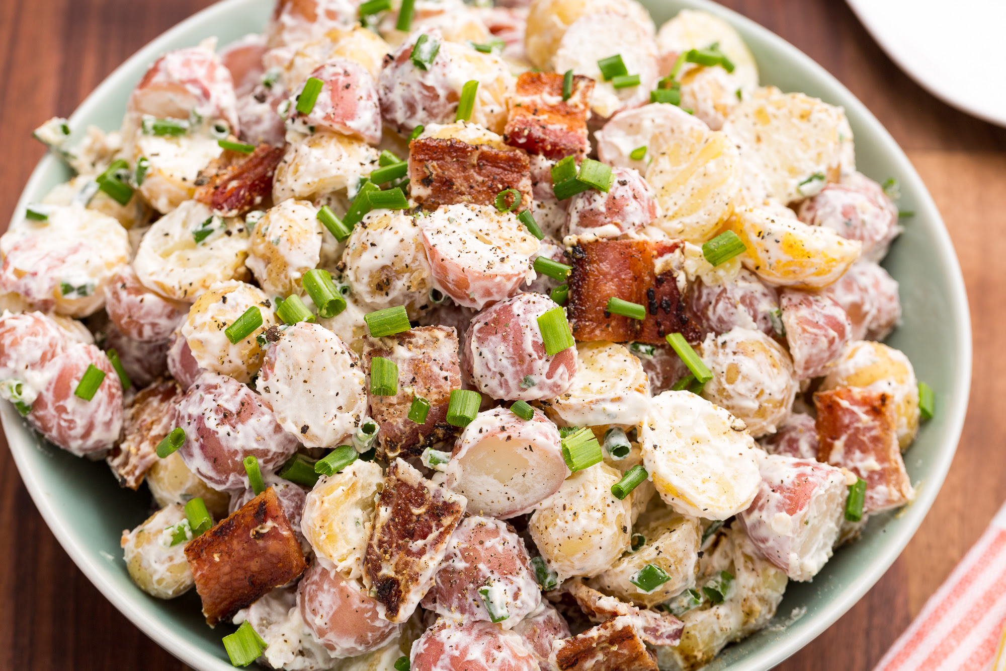 Best BaconRanch Potato Salad Recipe How To Make Potato Salad Delish.com Best BaconRanch Potato Salad Recipe How To Make Potato Salad Delish.com