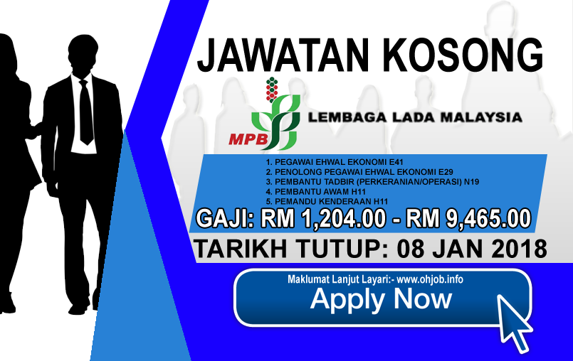 Jawatan Kerja Kosong Lembaga Lada Malaysia - MPB logo www.ohjob.info januari 2017