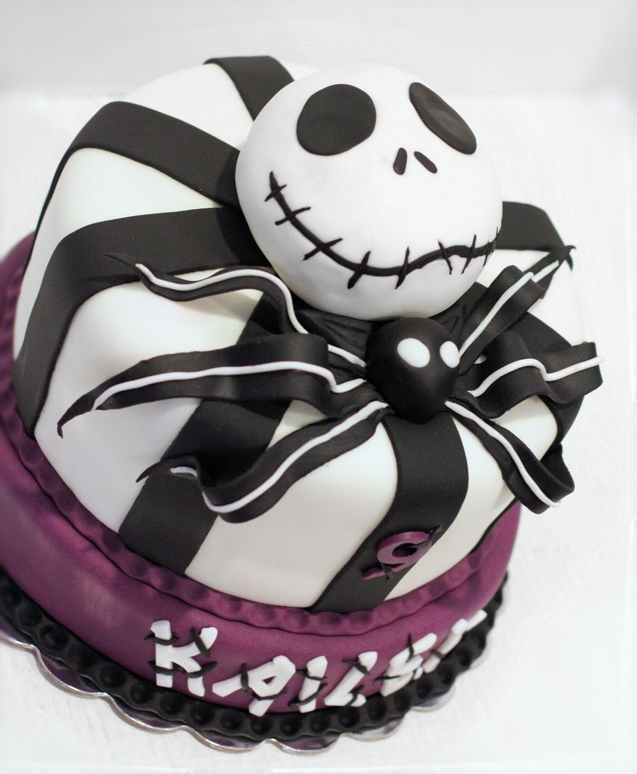 Nightmare Before Christmas Girly Cake - CakeCentral.com