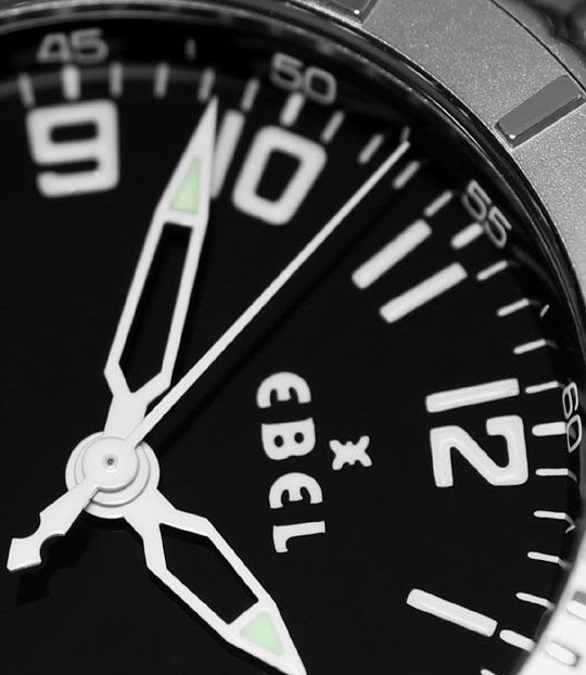 Foto 3, Ebel Discovery Stahl Lederband Faltschliesse Ungetragen, U1529