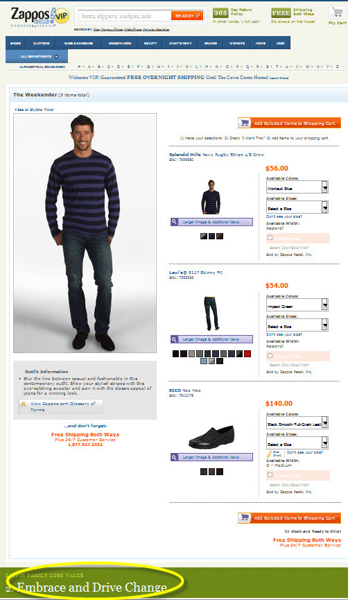 vip zappos