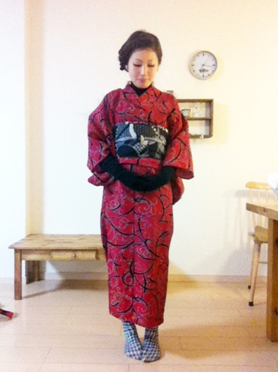 素敵過ぎる Ayaaya Sさんの洋服mixきものコーデを大解剖 着物美人公式ウェブサイト Kimono Bijin