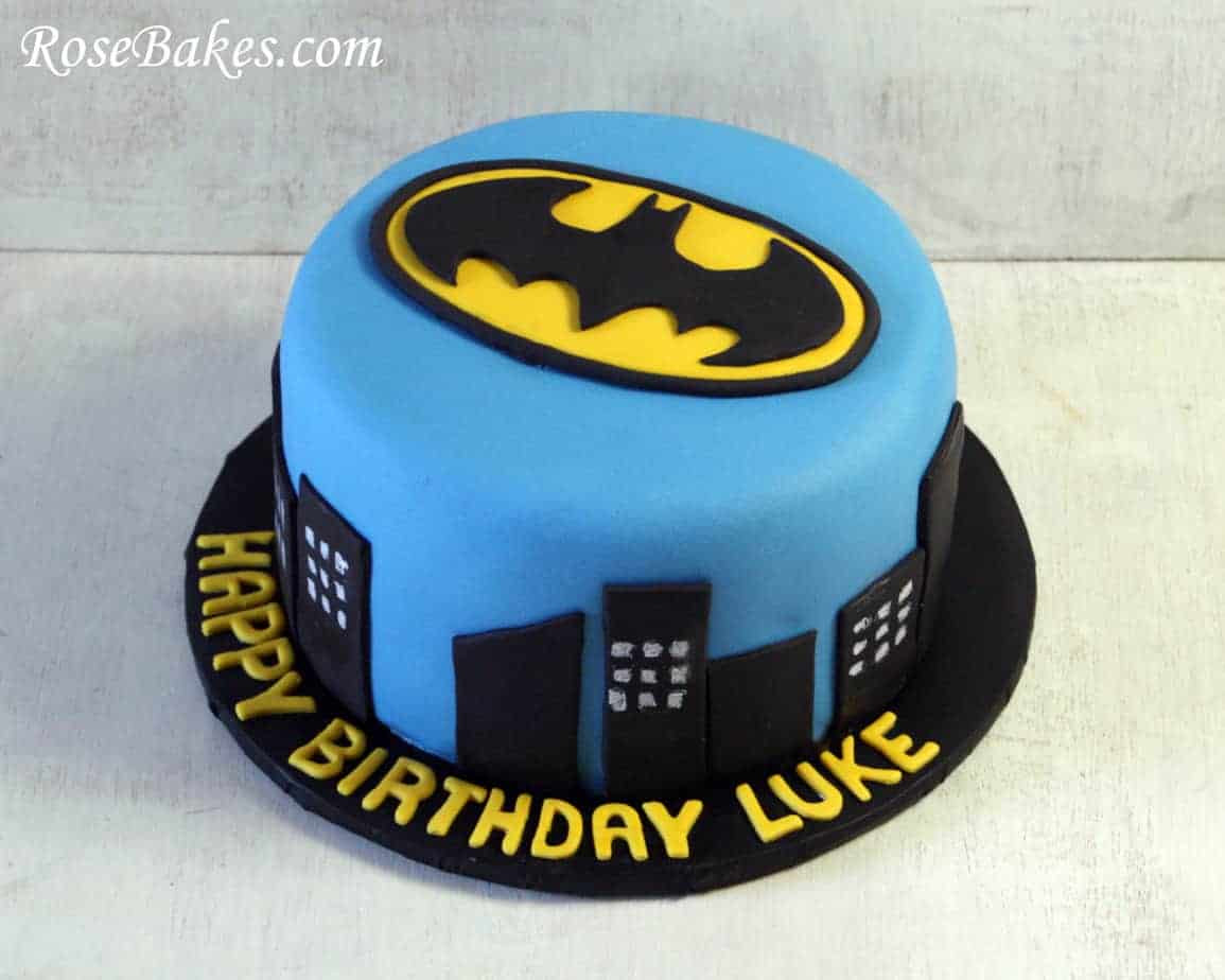 Coolest Batman Birthday Cake Design 50