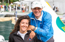 Claudi Rossi with father Alberto