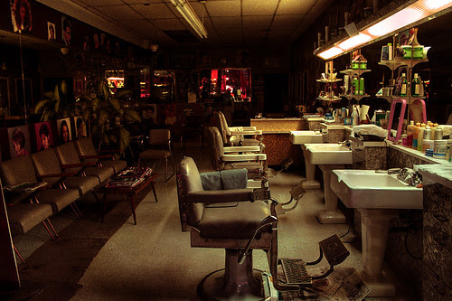 Closing Time #3: Barber shop by gorbould