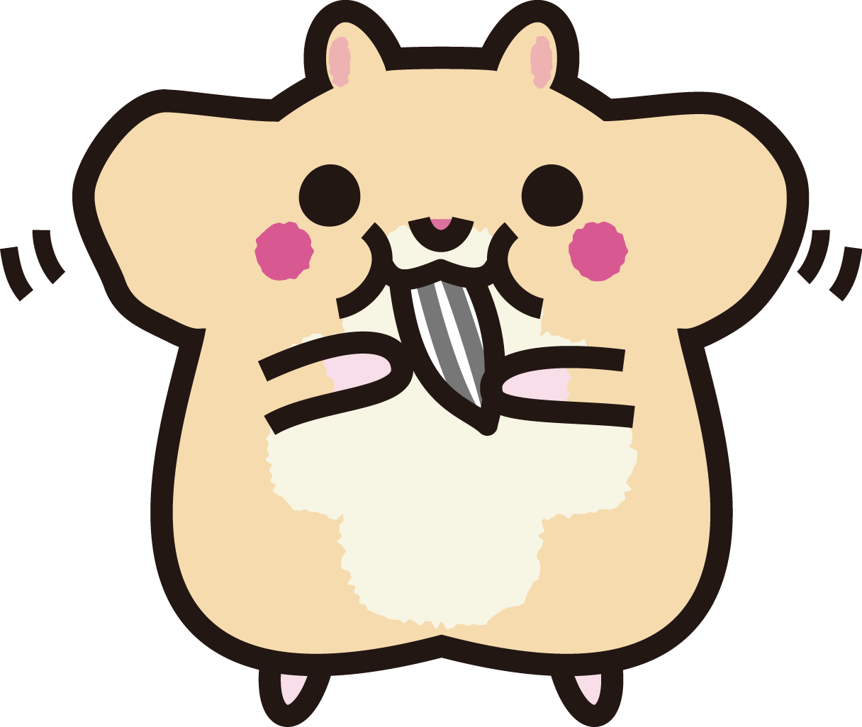 ハムスターイラスト ゴールデン ジャンガリアン 可愛い無料イラスト素材集