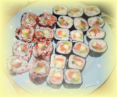 SUSHI: CALIFORNIA ROLL Y MAKI
