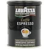 Lavazza Caffe Espresso Ground Coffee, 8-Ounce Cans (Pack of 4)