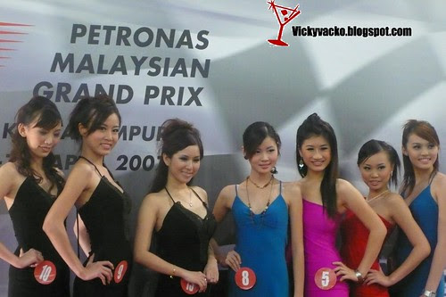 The race queens
