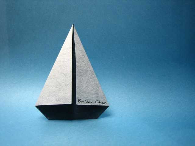 ORIGAMI SAIL BOAT « EMBROIDERY &amp; ORIGAMI