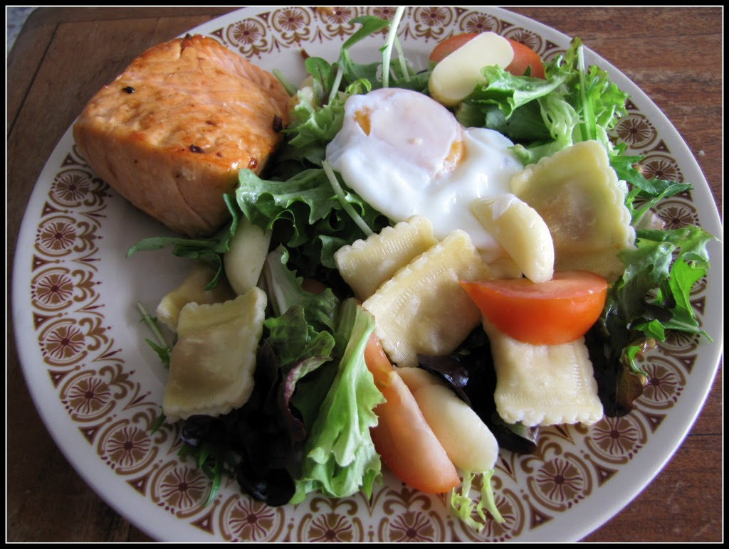 Salmon salad
