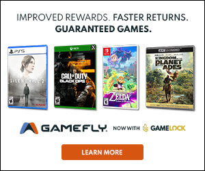 Signup for GameFly to get the latest PS4, Xbox, & Nintendo Switch games!