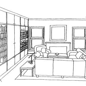Integrating a Flat-Screen Television | Media Rooms | Living Spaces ...