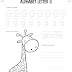 18 best images of kindergarten cut and paste worksheets phonics cut - gg for giraffe woo jr kids activities