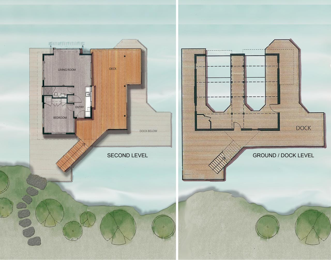 Boathouse Renovation and Extension in Muskoka Lakes, Ontario