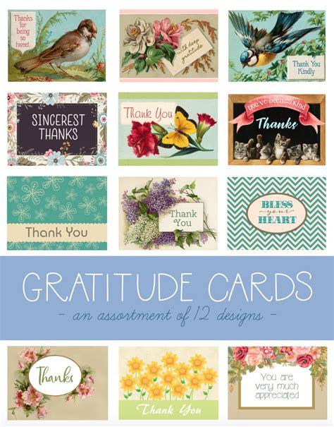  free printable thank you cards flanders family home life