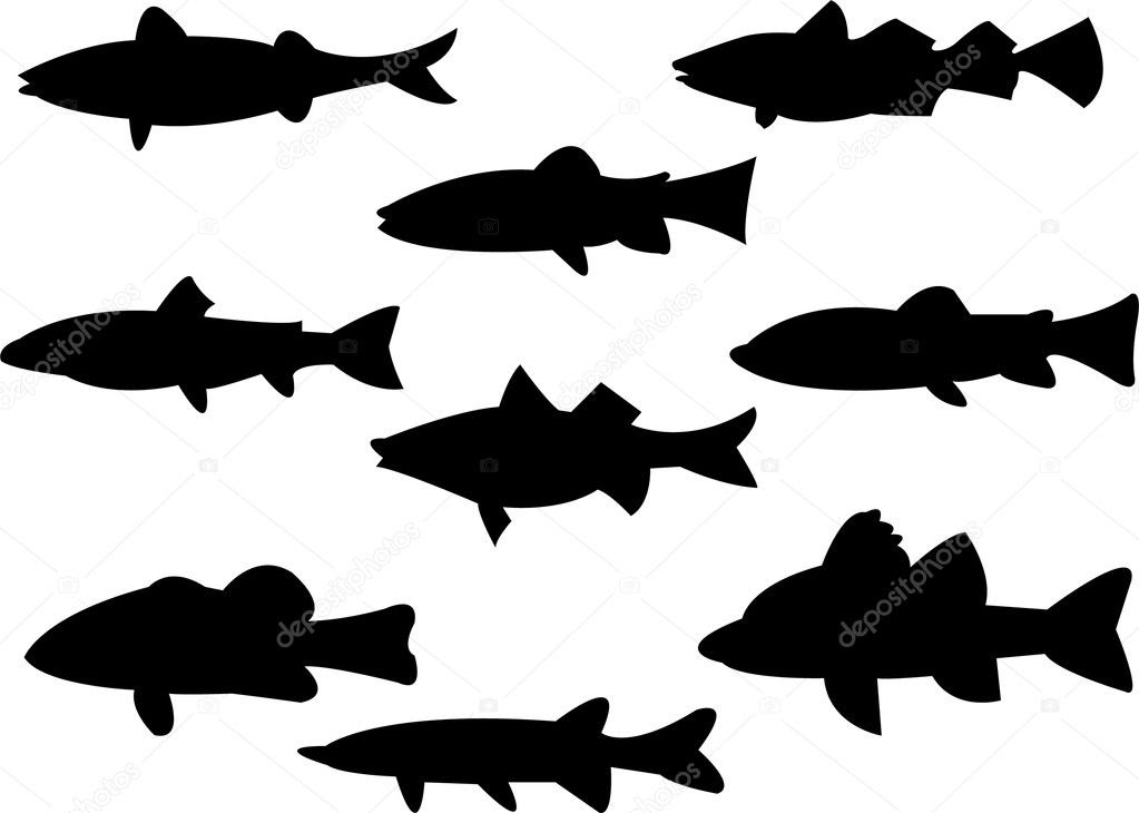 Free Free 92 Silhouette Cute Fish Svg SVG PNG EPS DXF File