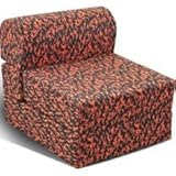 IMAGE OF Juvenile Studio Chair Sleeper 24 in Red Flame Finish by American Furniture Alliance