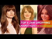 Newest Top 5 HairStyles for Round Face Best 5 Round Face HairStyles for women , Video Low Maintenance Haircuts for Straight Hair Woman most searching!