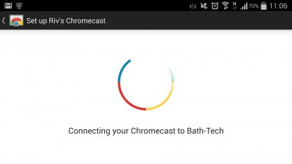 set up chromecast