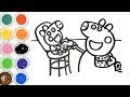 √ coloriage peppa pig anniversaire 155567-Coloriage peppa pig anniversaire