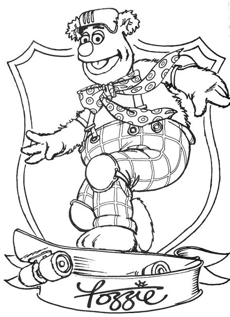muppets coloring pages