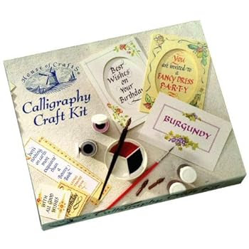 House Of Crafts -  Kits de loisirs créatifs - Kit De Calligraphie