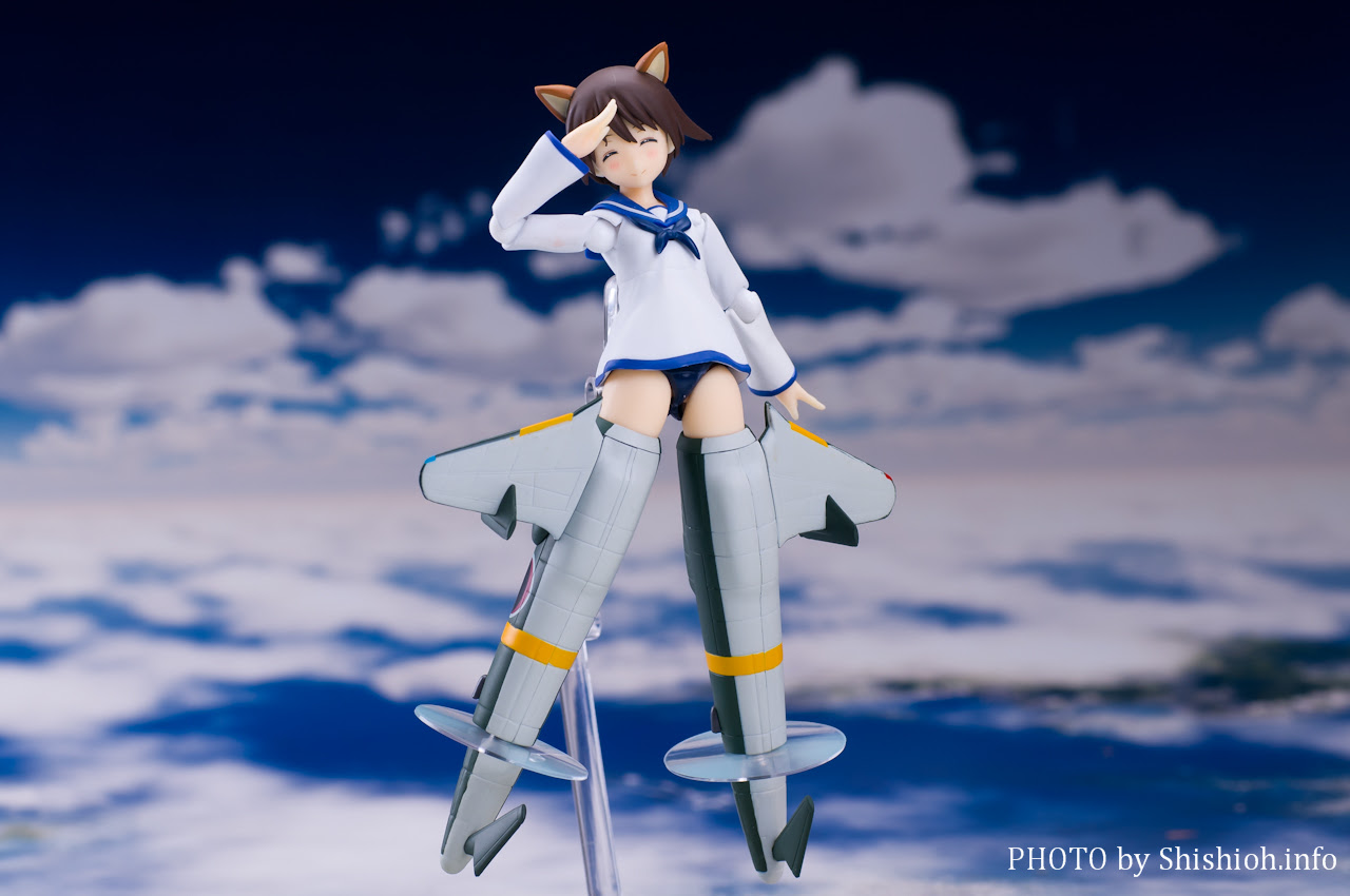 レビュー マックスファクトリー Figma 275 宮藤芳佳 震電ver 劇場版 ストライクウィッチーズ