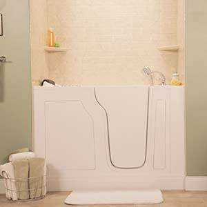 Walk-In Tubs | Walk-In Bathtubs for Elderly | Luxury Bath  If safety and convenience are the main factors you desire in your bathroom  remodel, then a walk-in tub is an unbeatable option. Luxury Bath can  replace your ...