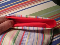 sleeve bottom folded