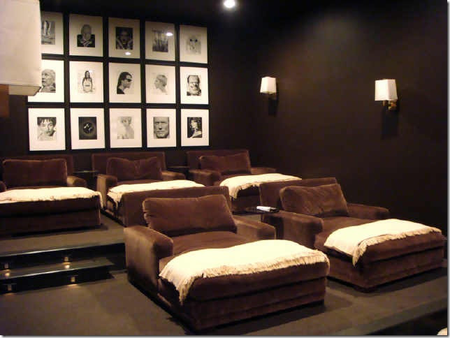 Movie Room Ideas - Transitional - media room - Melanie Turner ...