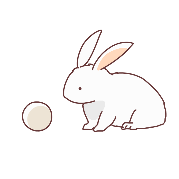 うさぎと団子のイラスト かわいいフリー素材が無料のイラストレイン