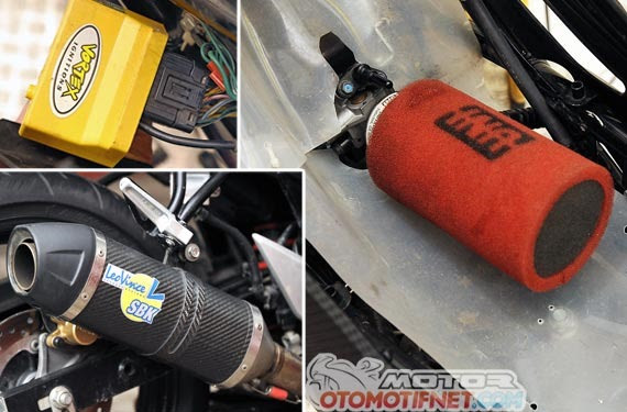 Honda CB150R Bored Up jadi 166 CC tembus 27 HP bisa 