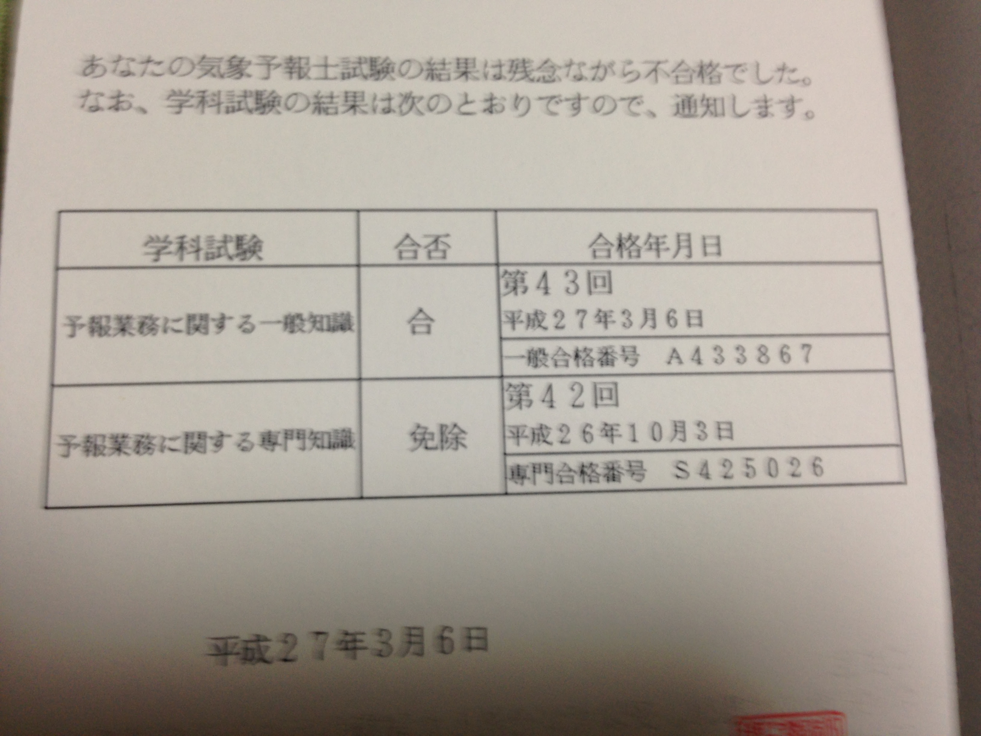 気象予報士試験ゼミナール