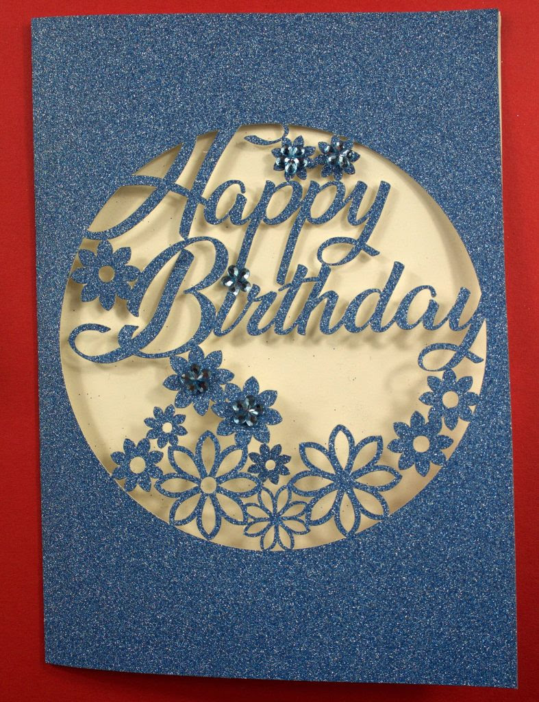 Download Intricate Cut Floral Birthday Card For The Cricut Maker Craftagogo