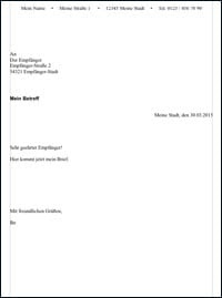Word: Briefpapier Vorlagen zum Download - Computerhilfen.de
